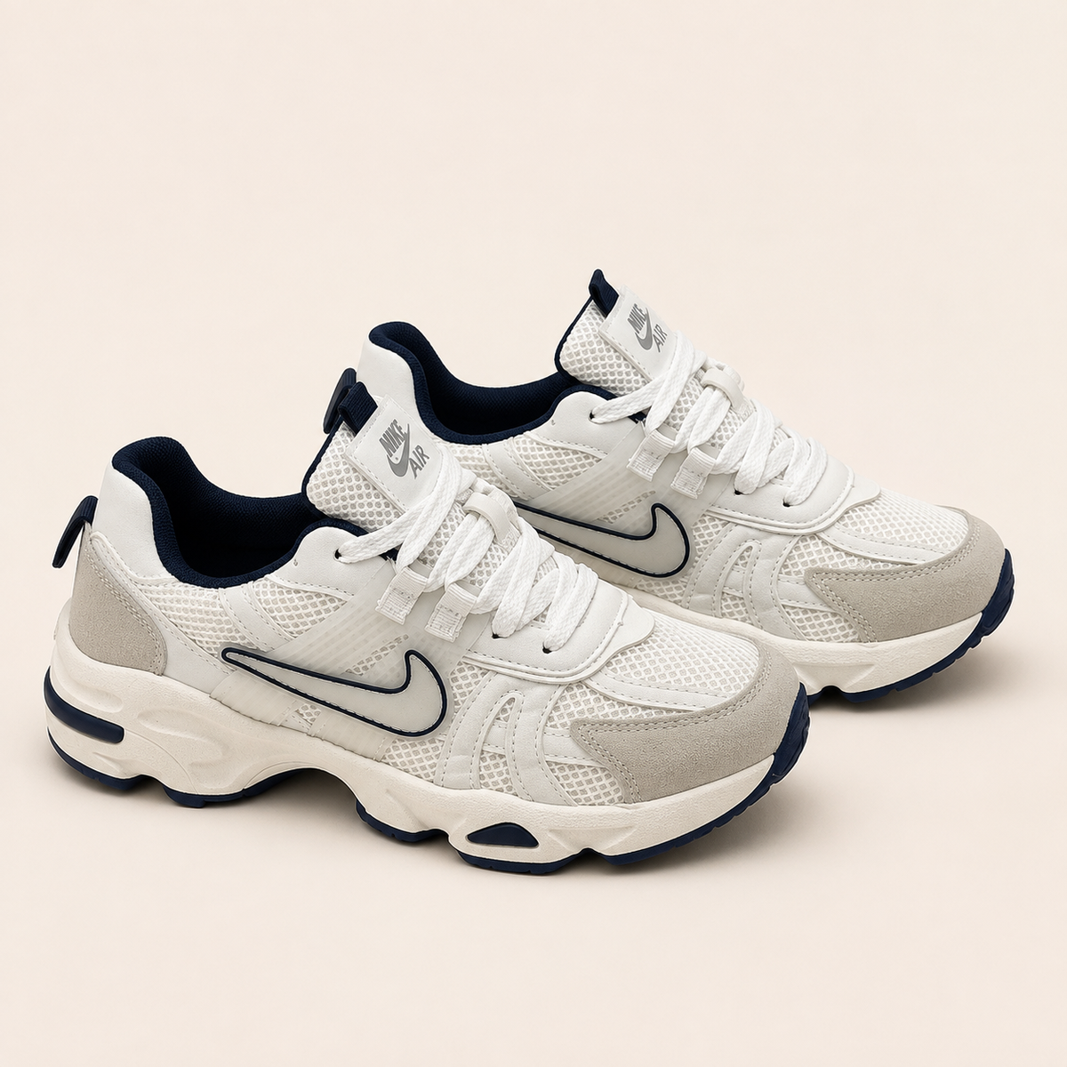 Coast Runner Beige & Navy