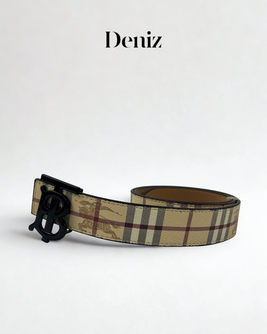 Ceinture Burberry Noir