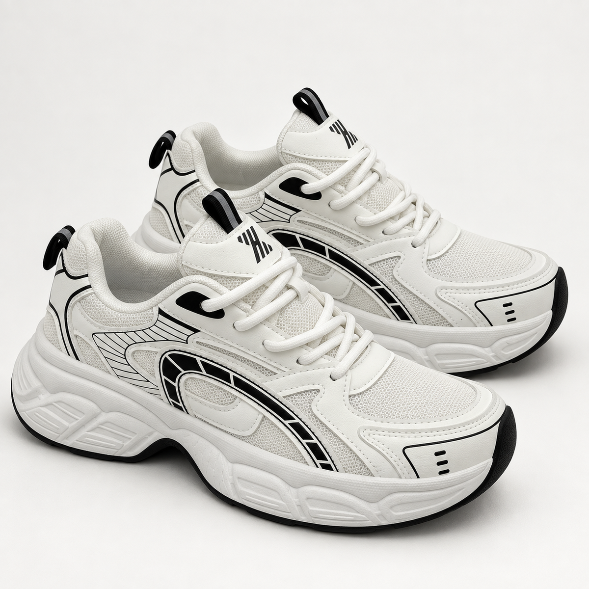 Mono Runner Blanc & Noir