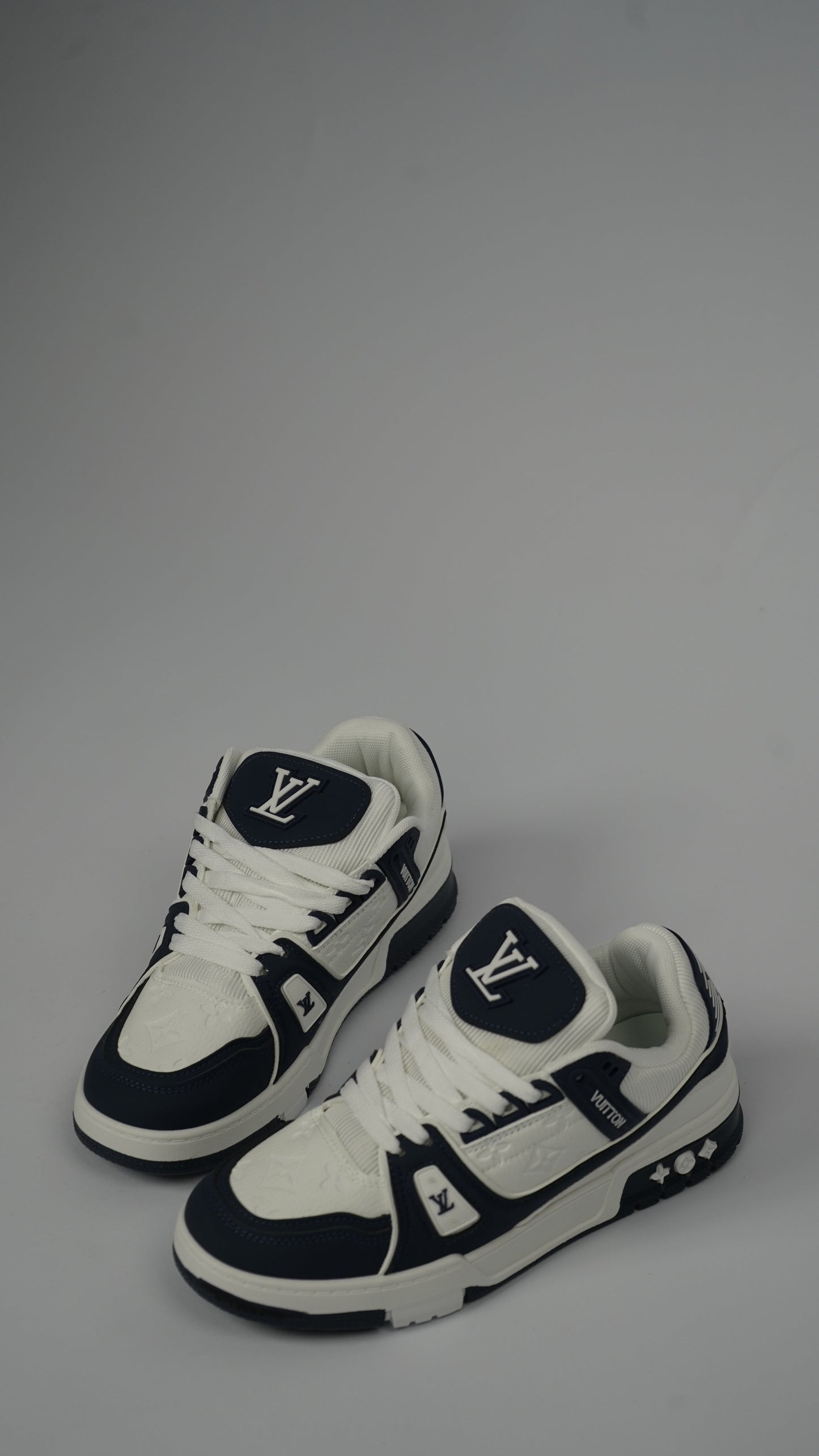 Louis Vuitton LV Trainer Sneaker Blue Marine