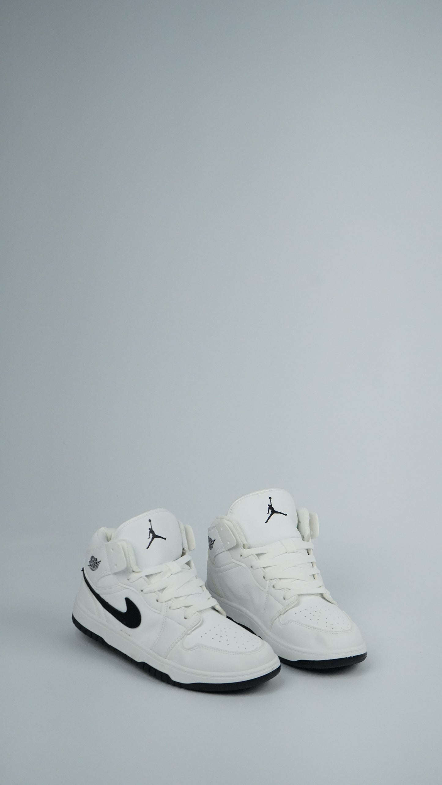 Air Jordan High White Black