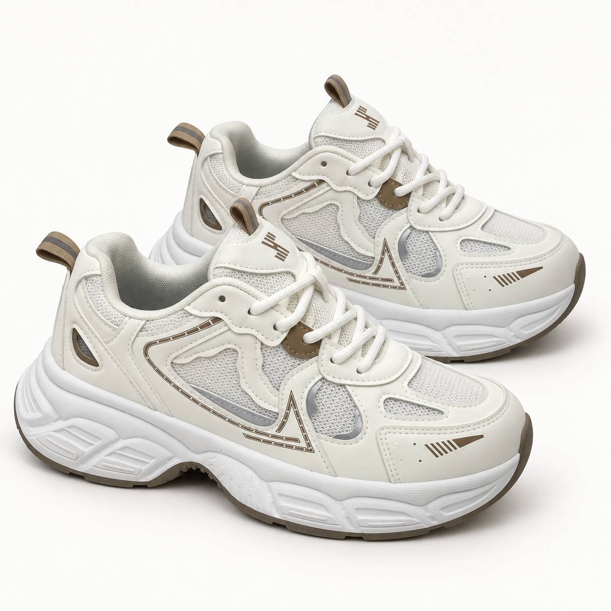 Sand Motion Blanc & Beige