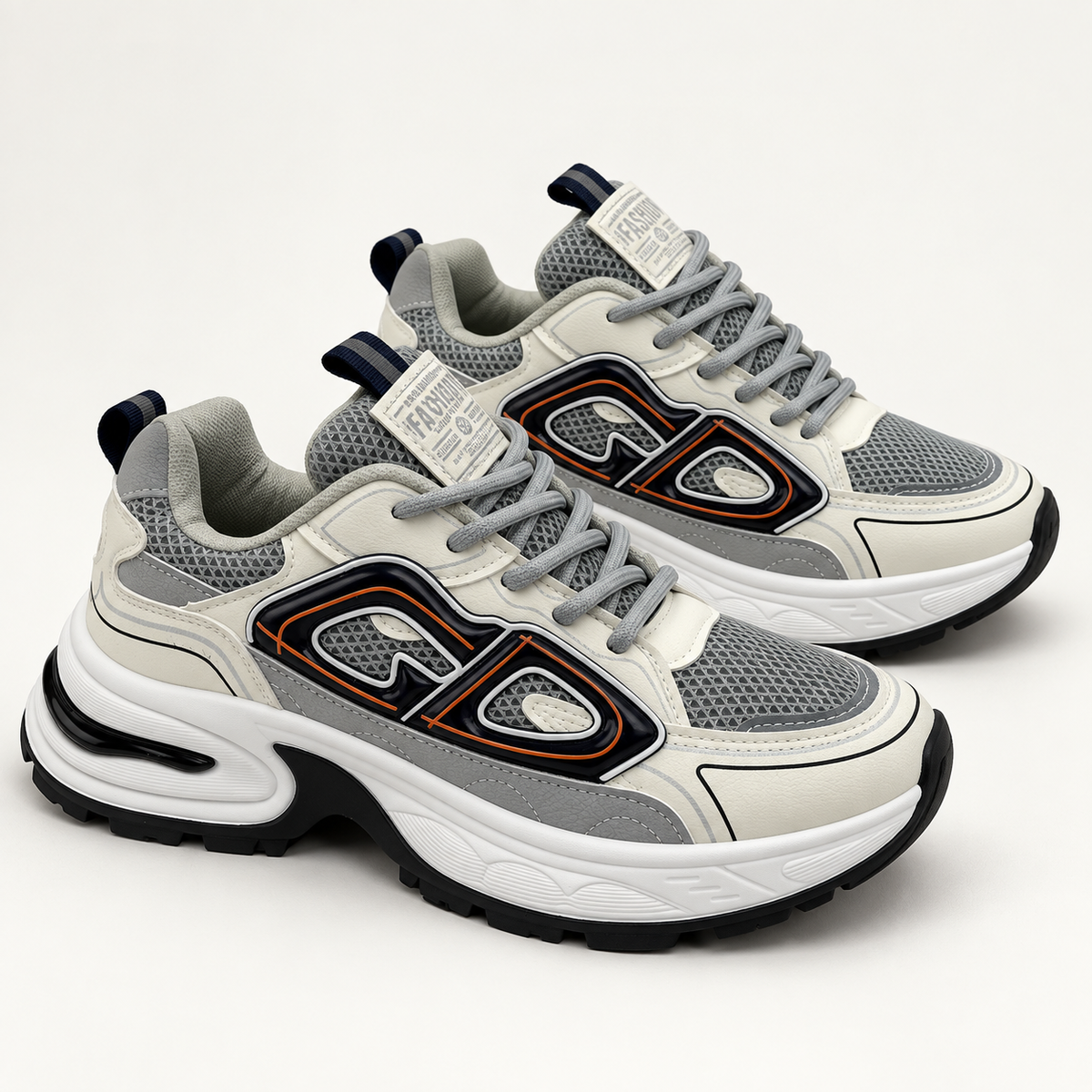 Graphite Motion Gris & Orange
