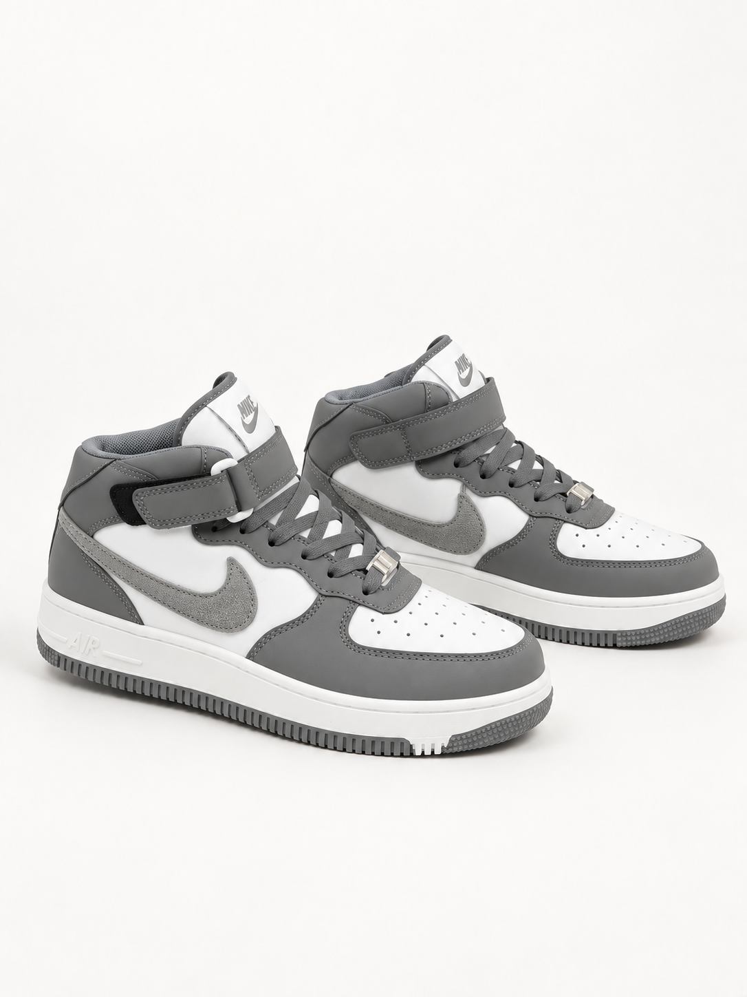 Steel Grey Urban Mid Sneakers