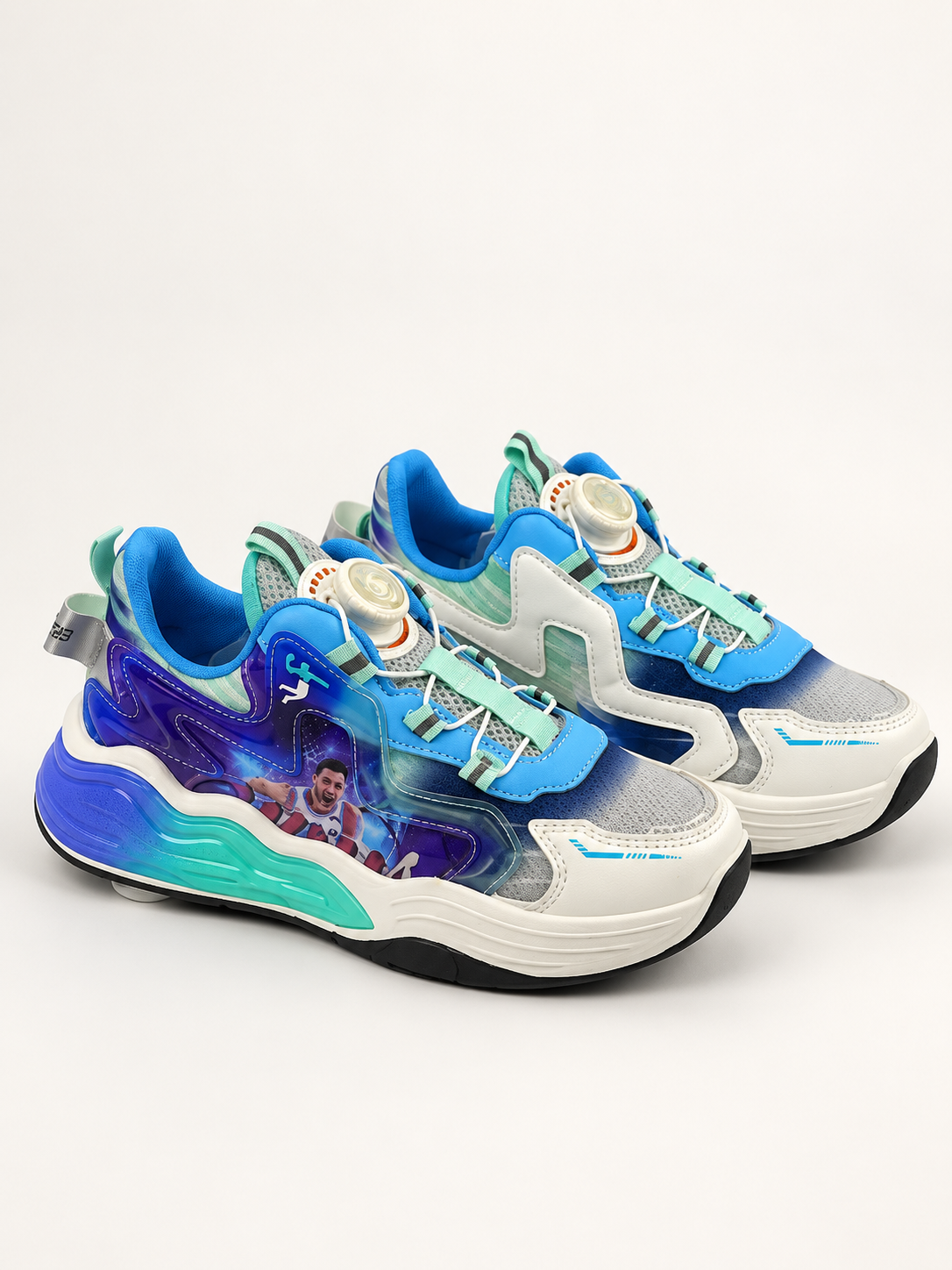 Aqua Galaxy Kids Sneakers – أطفال