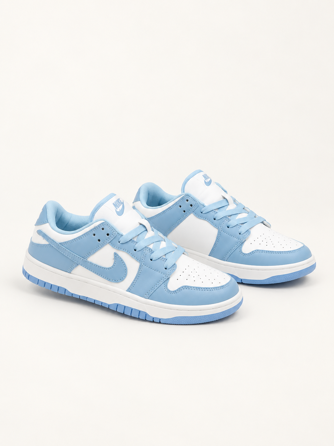 Sky Blue Retro Sneakers