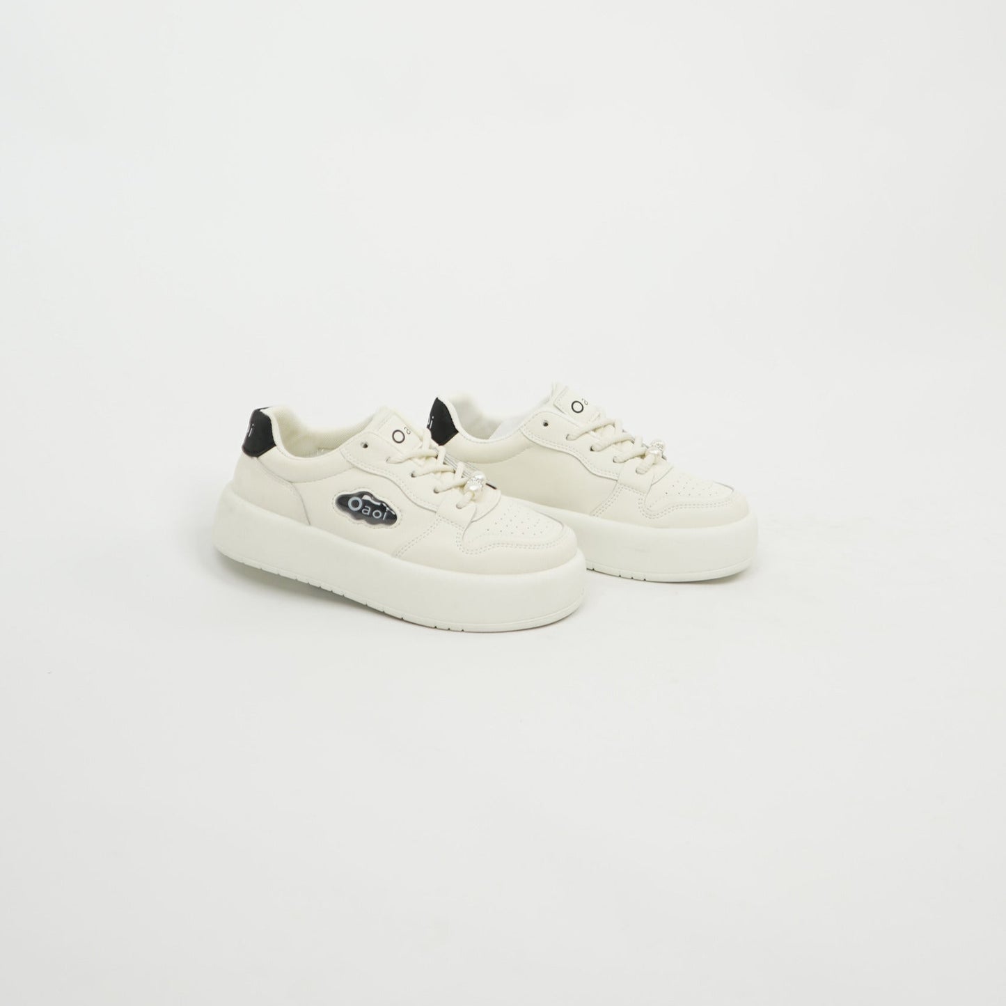 Oaoi Platform Sneaker White/Black