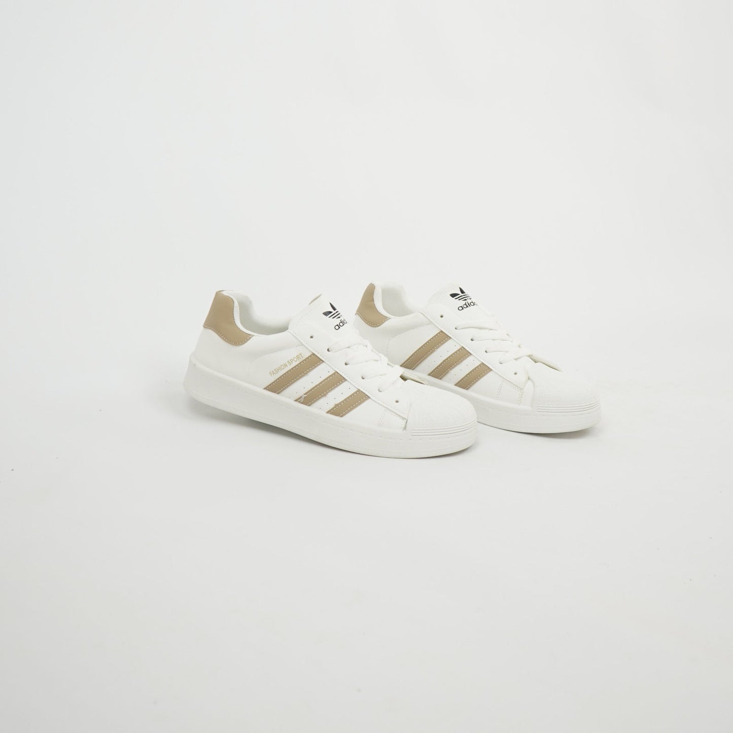 Adidas Superstar - Blanc / Beige