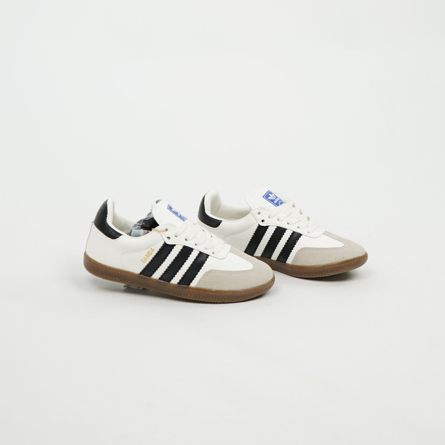 Kids Adidas Samba OG White/Black/Gum