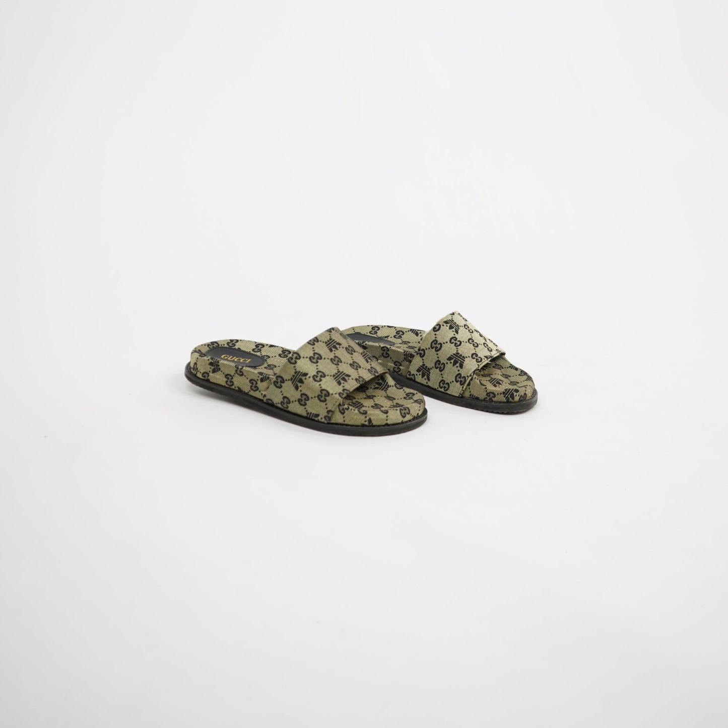 Gucci GG Crossover Slide – Olive/Dark