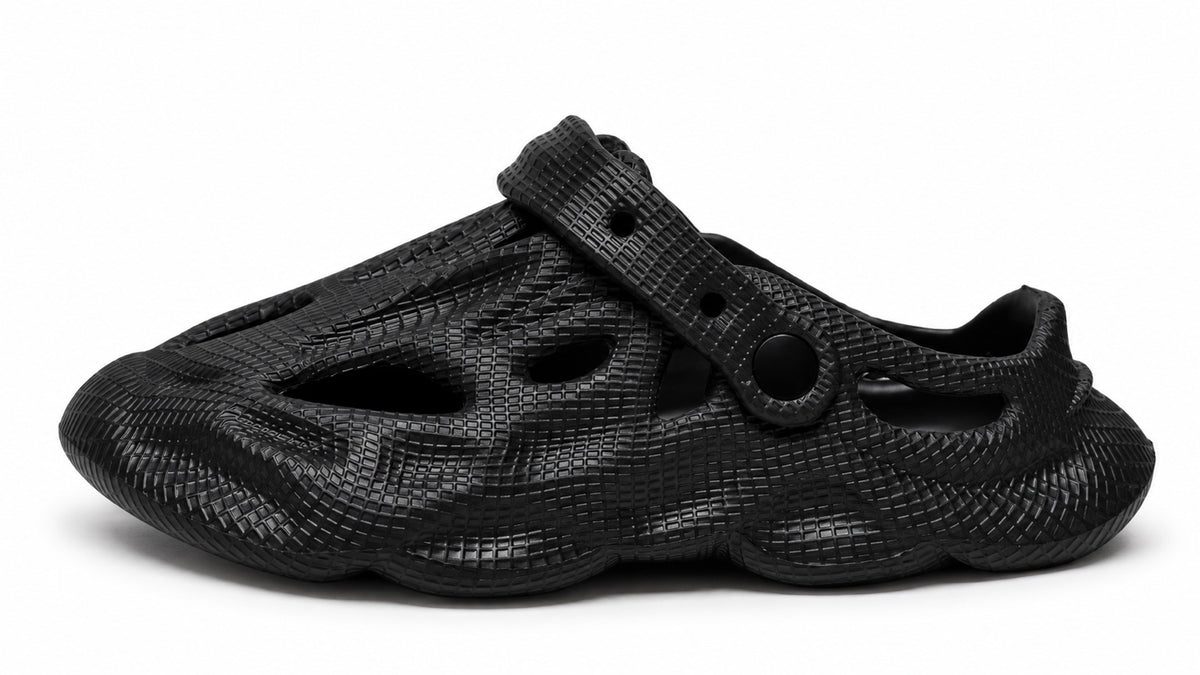 Sabot sculpté noir