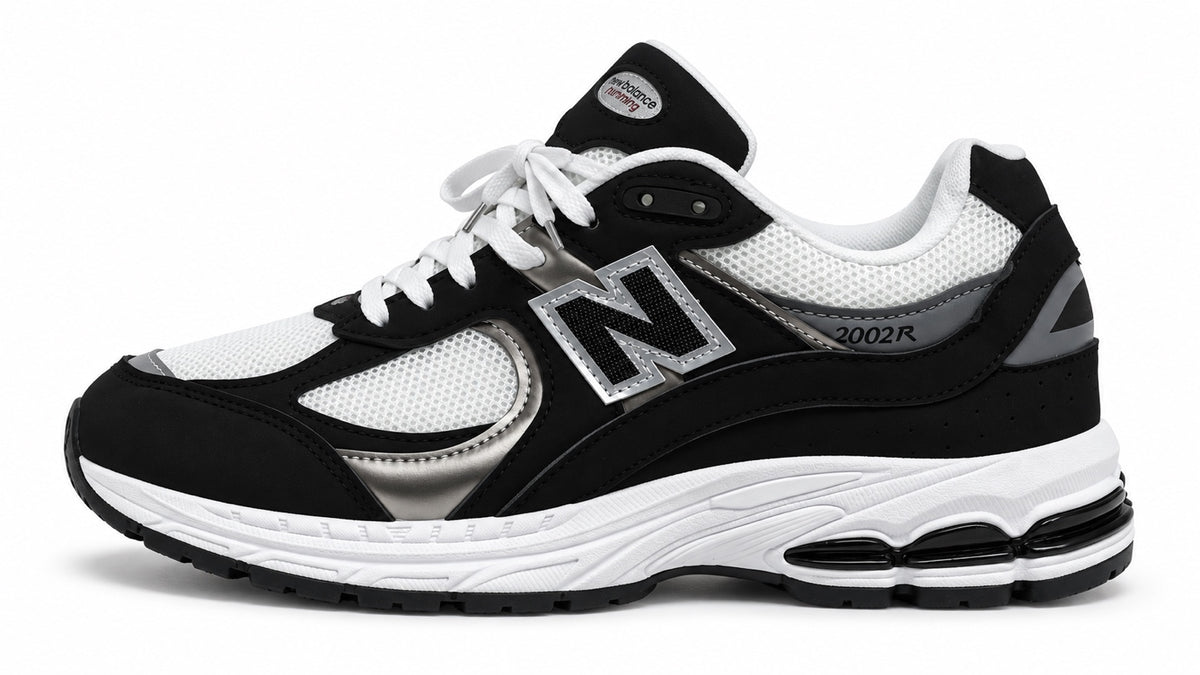 New Balance 2002R homme noir et blanc