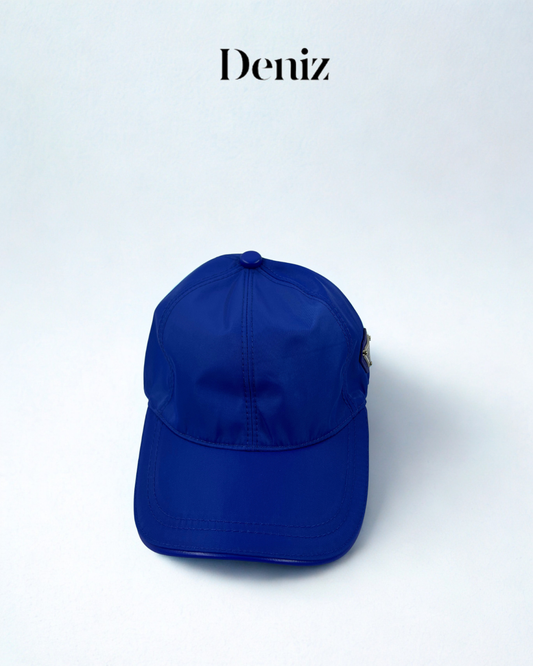 Prada Casquette Bleu 