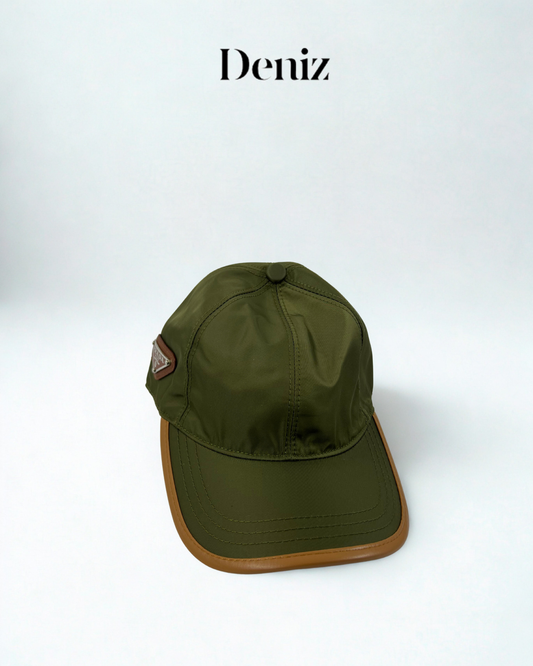 Prada Casquette Vert Olive 