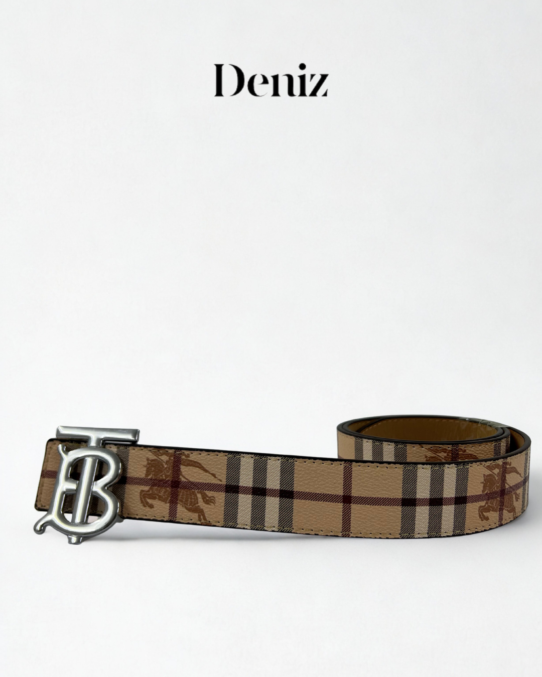 Ceinture Burberry Silver 