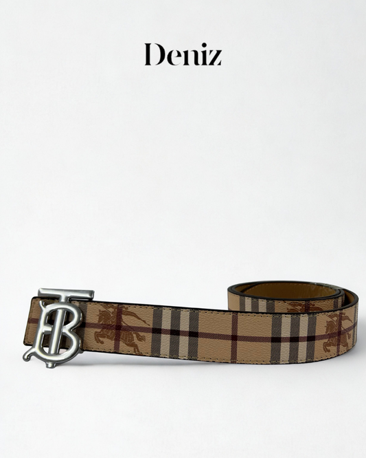 Ceinture Burberry Silver 