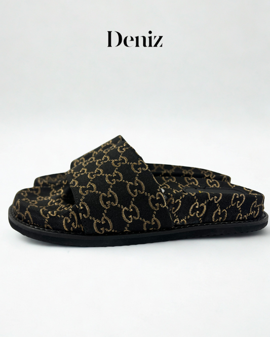 Sandales Gucci Femme Gold 