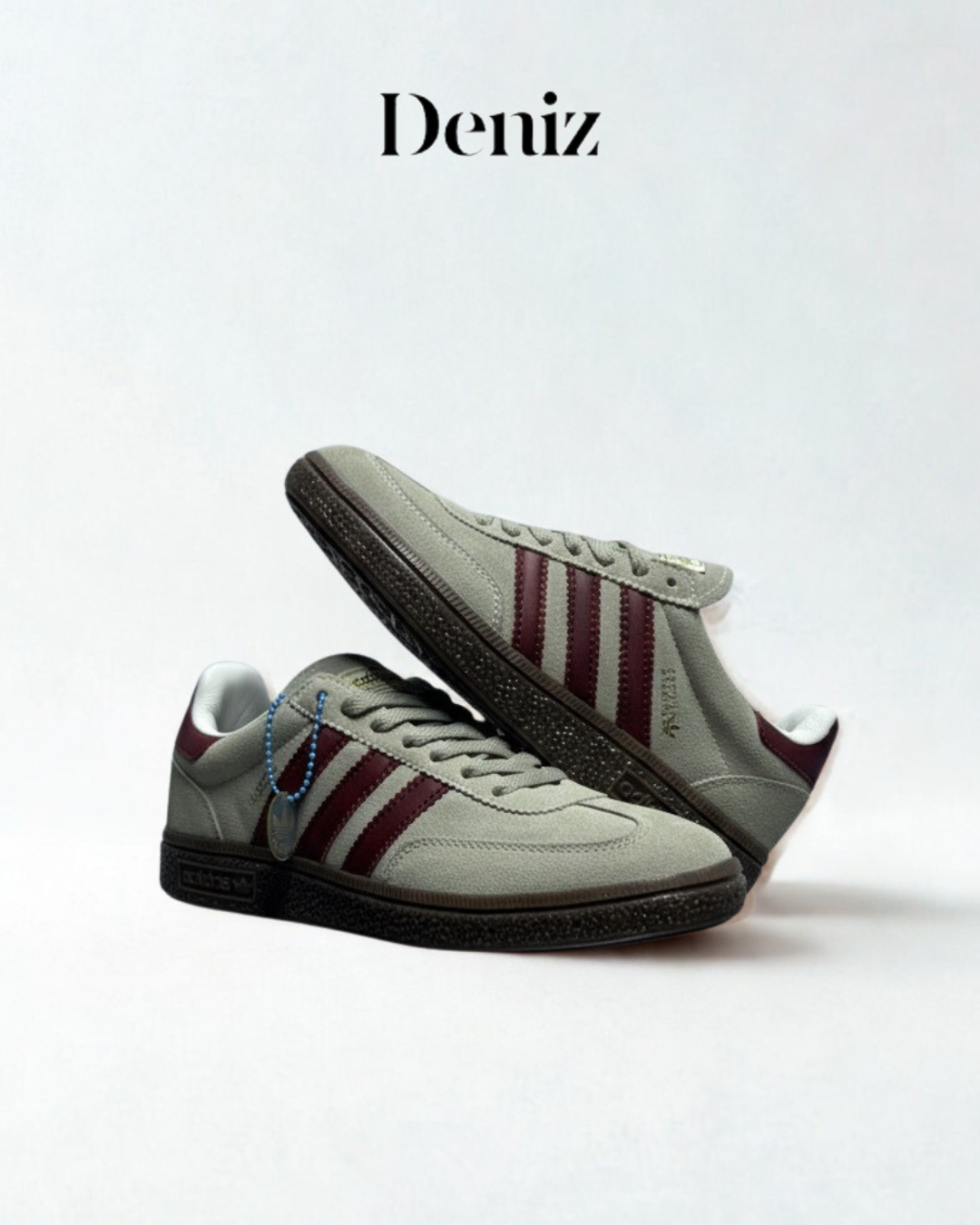 Adidas Handball Spezial Gris Bordeaux 