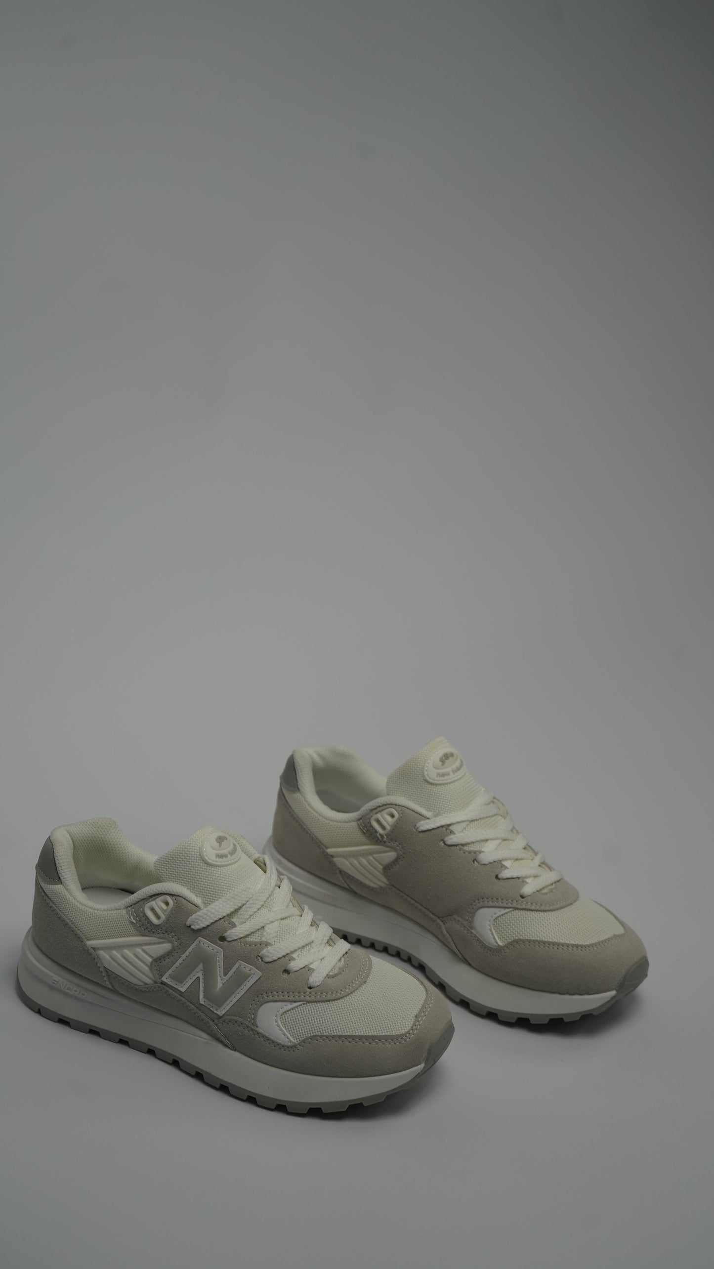 New Balance 500 White Grey 