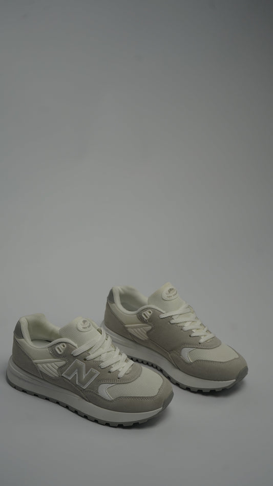 New Balance 500 White Grey 