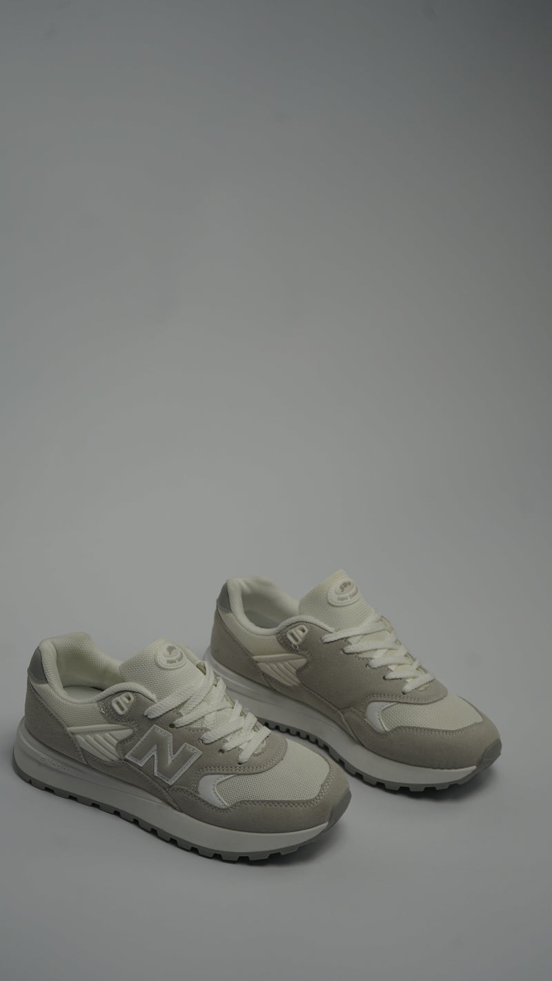New Balance 500 White Grey 