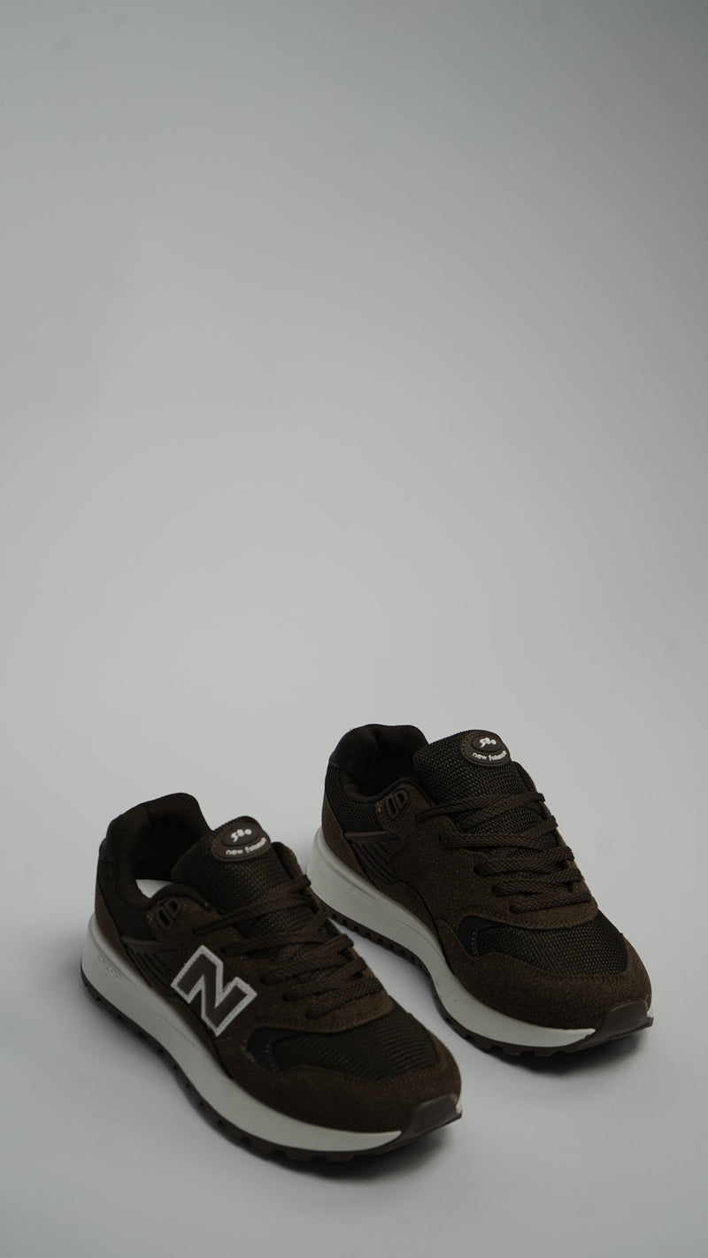 New Balance 500 White Brown 