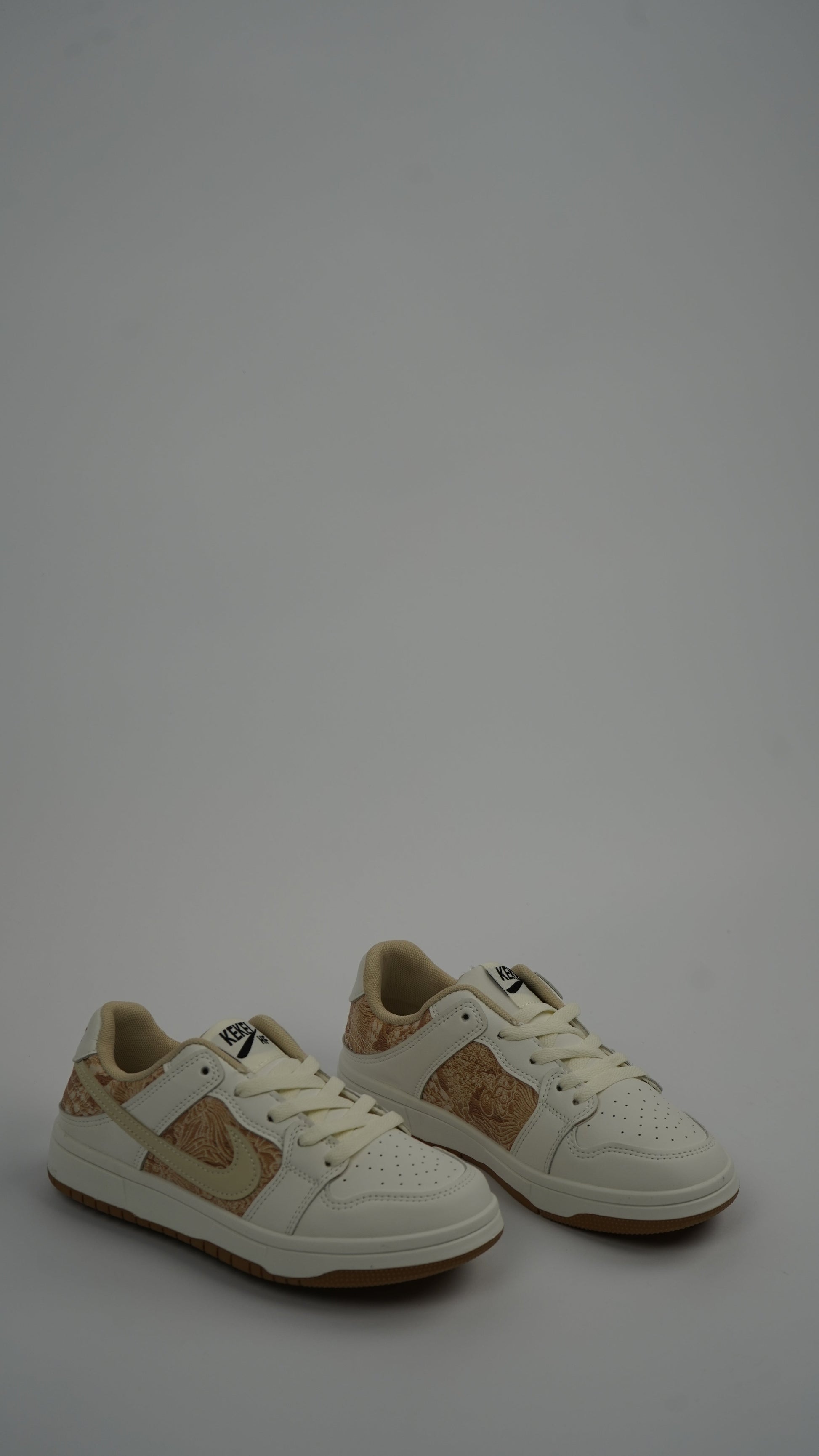 Nike Femme Low Flower Orange 