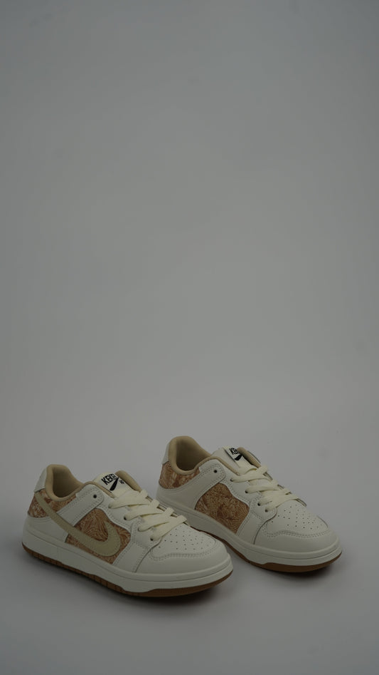 Nike Femme Low Flower Orange 