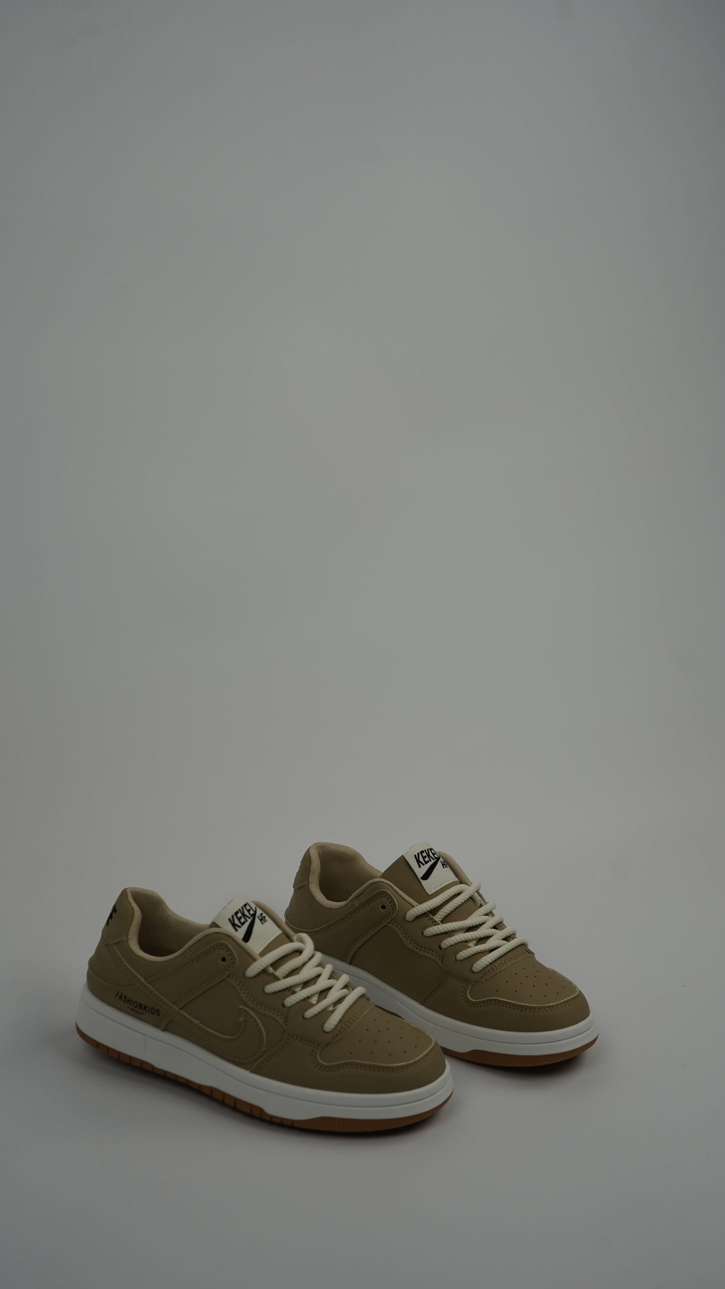 Nike Femme Low Camel 