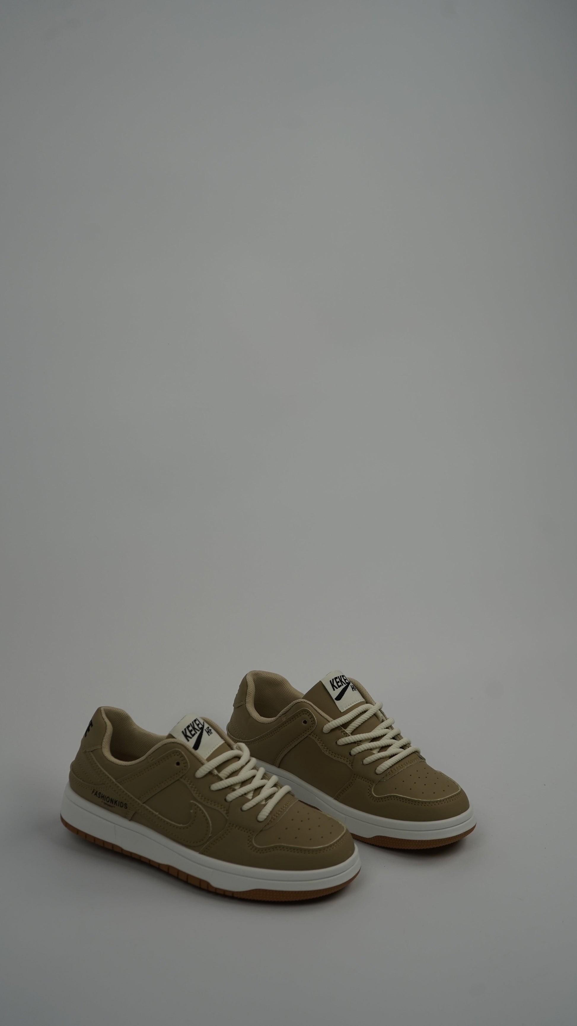 Nike Femme Low Camel 