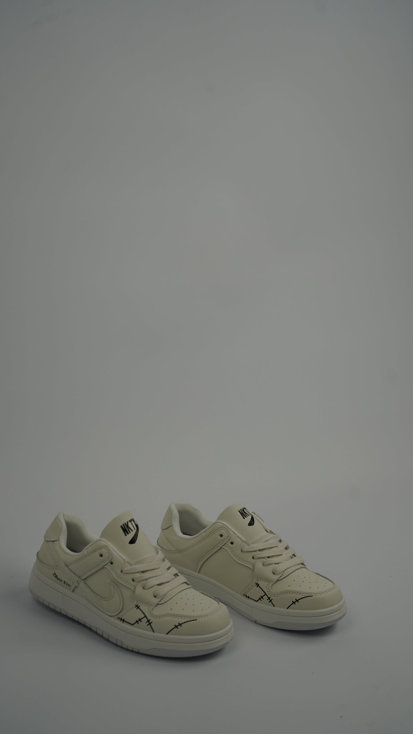 Nike Femme Blanches Kani 