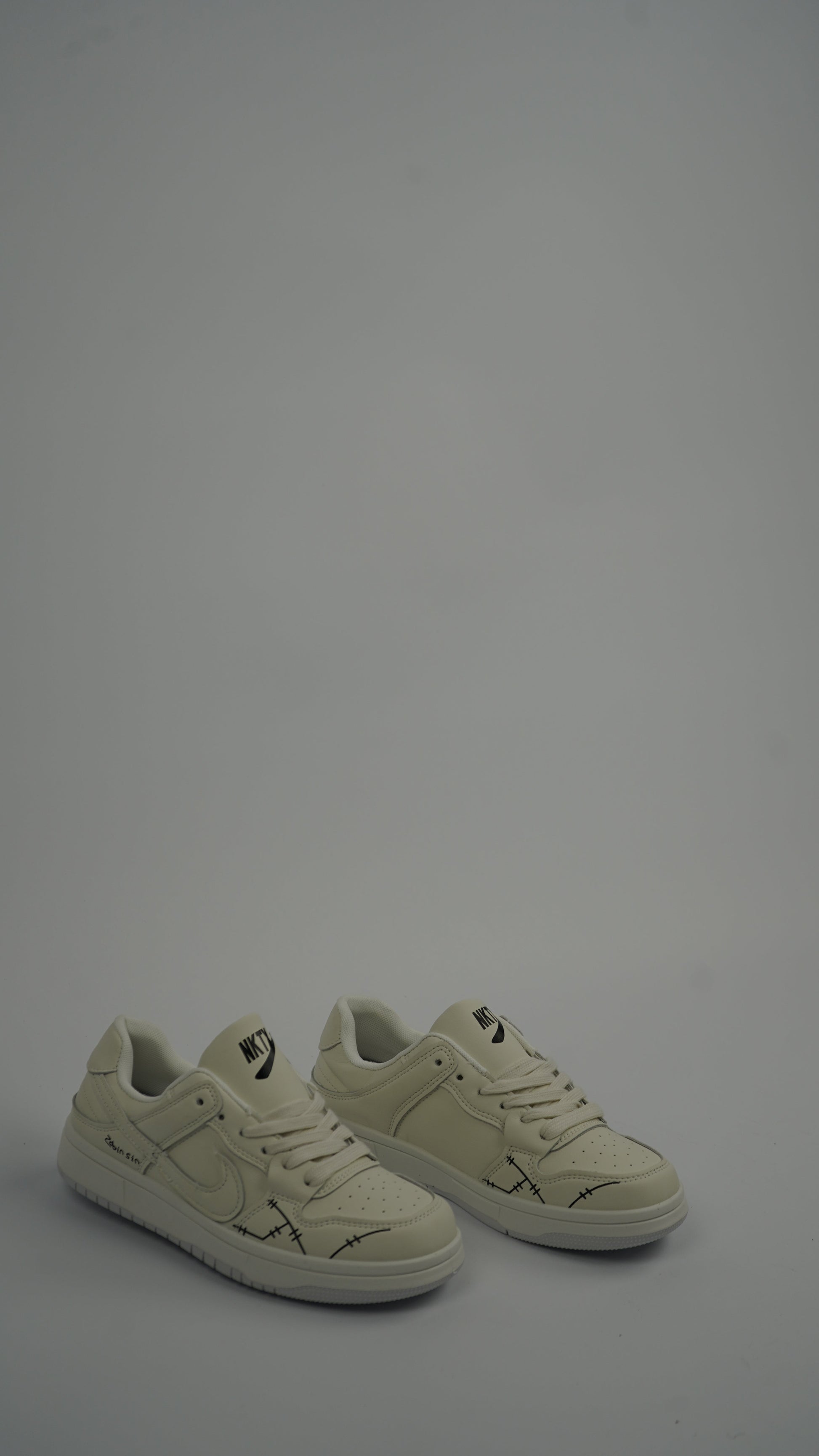 Nike Femme Blanches Kani 