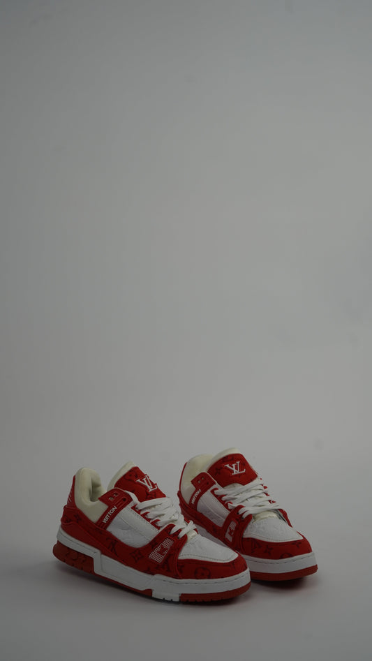 Louis Vuitton LV Trainer F Red 