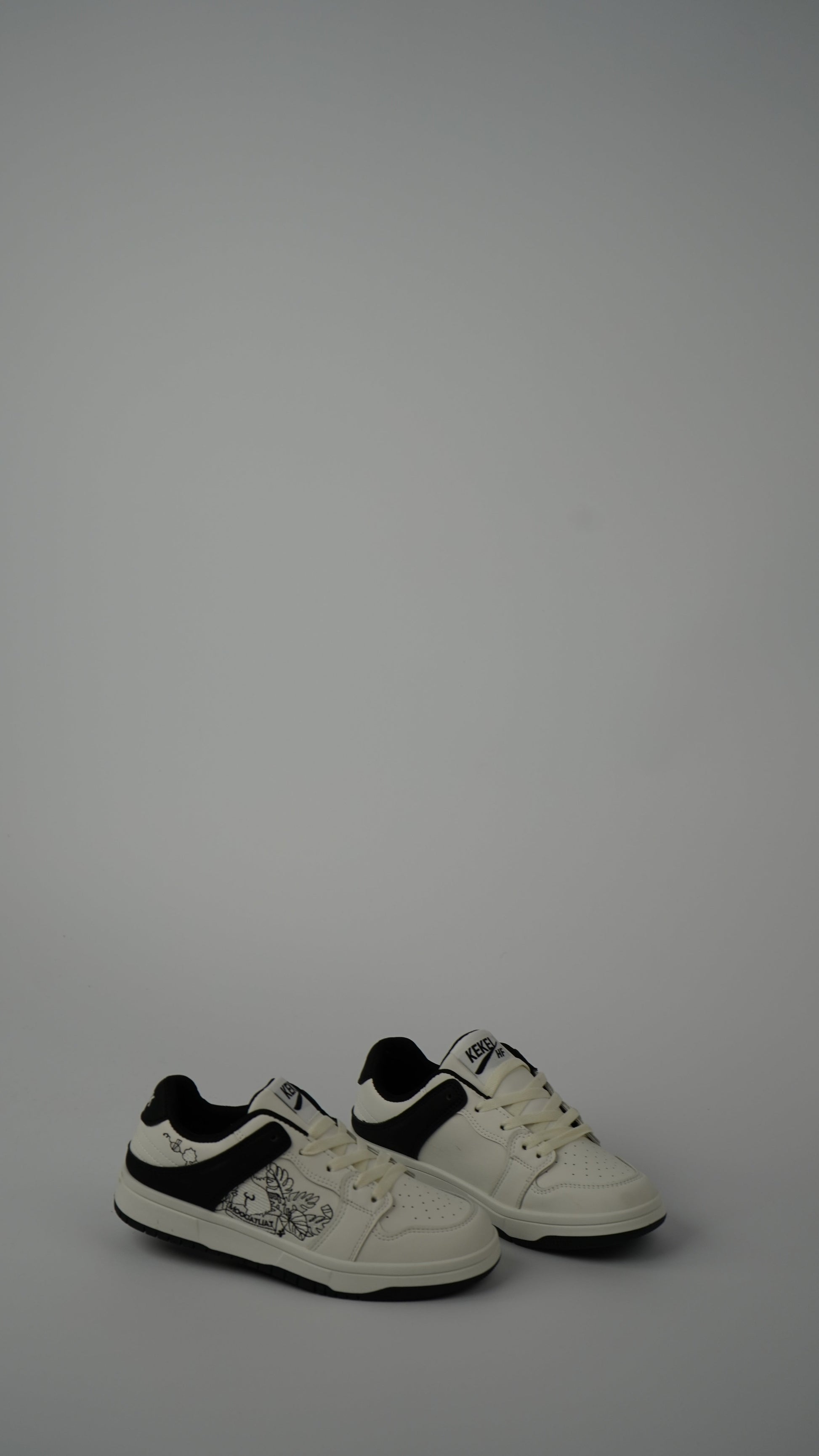 Chaussure Femme Flower Black 