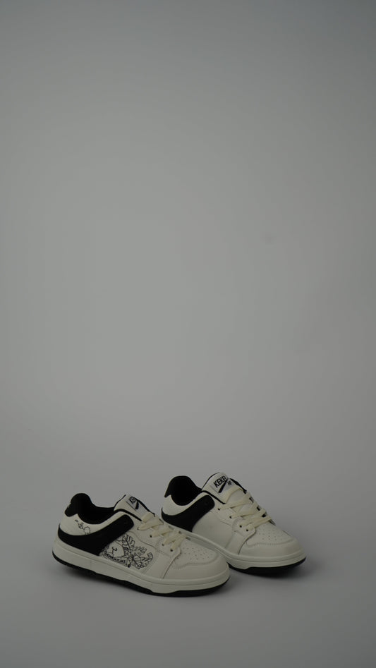 Chaussure Femme Flower Black 