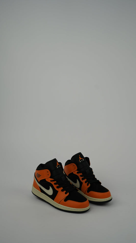 Nike Jordan Air Black Orange 