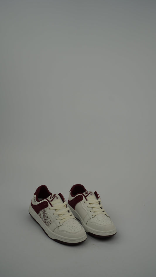 Chaussure Femme Dark Red 