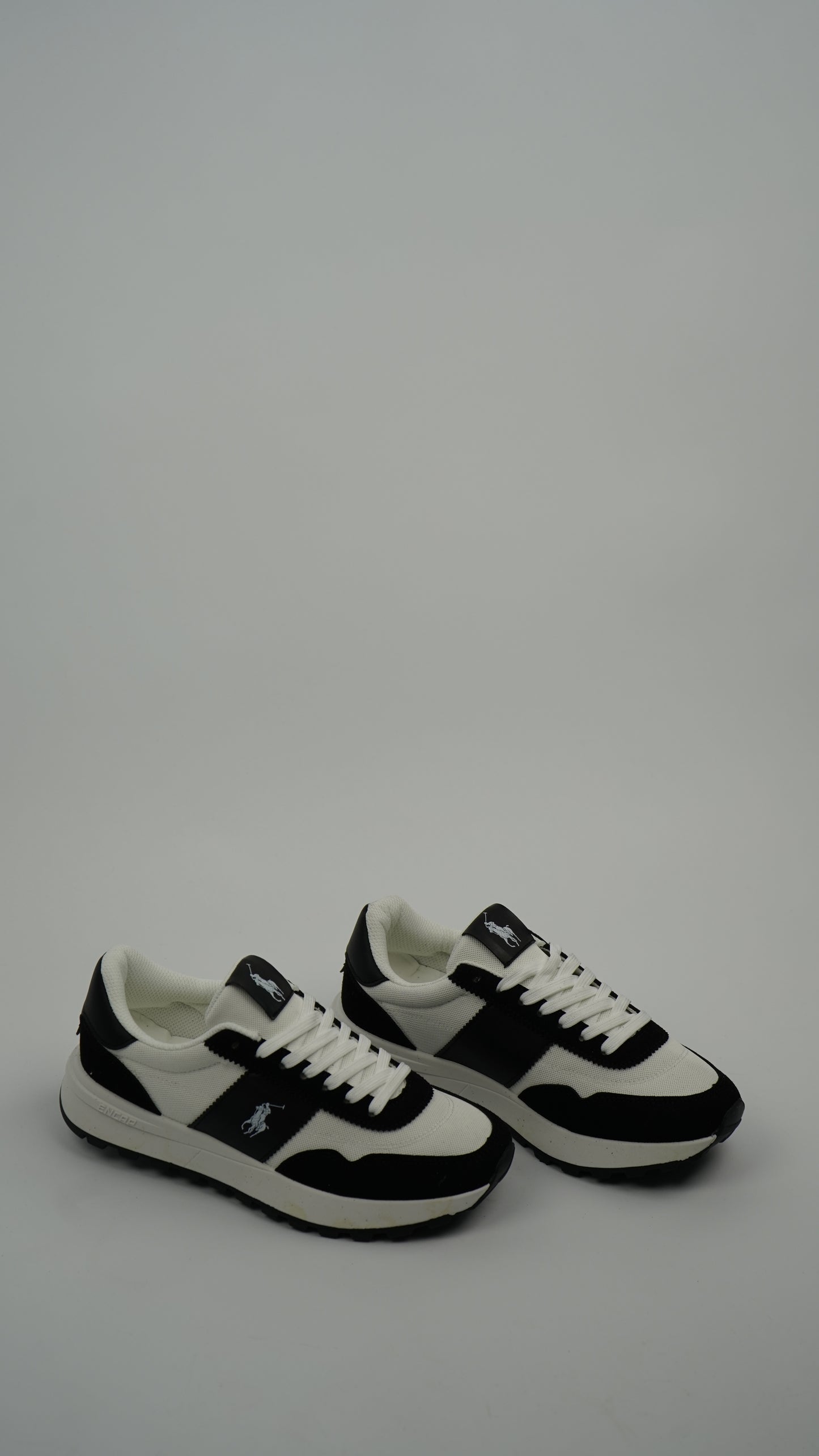 Polo Shoes Black And White