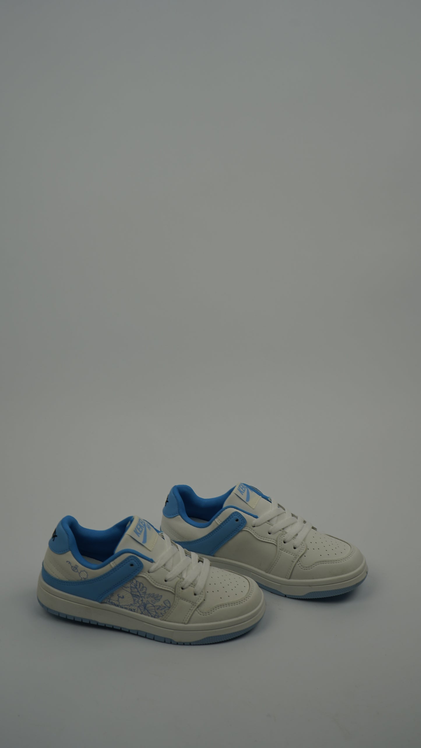 Chaussure Flower Blue