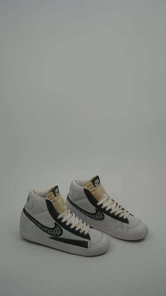 Nike Blazer White And Zebra