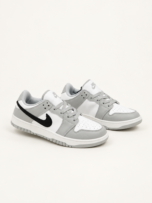 Silver Grey Street Sneakers 