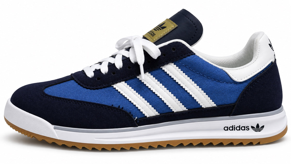 Adidas homme bleu marine et blanc