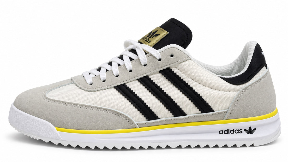 Adidas homme crème noir et jaune
