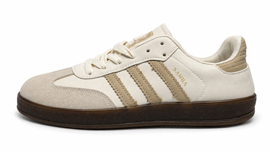 Adidas Samba crème et beige avec semelle brune DENIZ