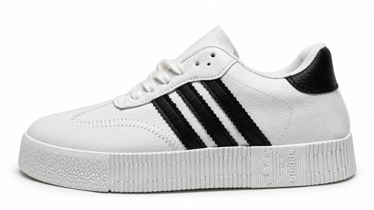 Adidas Samba plateforme blanc et noir DENIZ