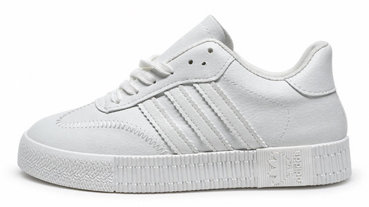 Adidas Samba plateforme triple blanc DENIZ