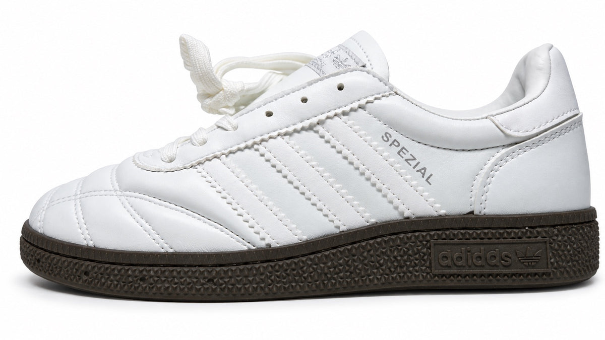 Adidas Spezial femme blanc total et semelle gomme