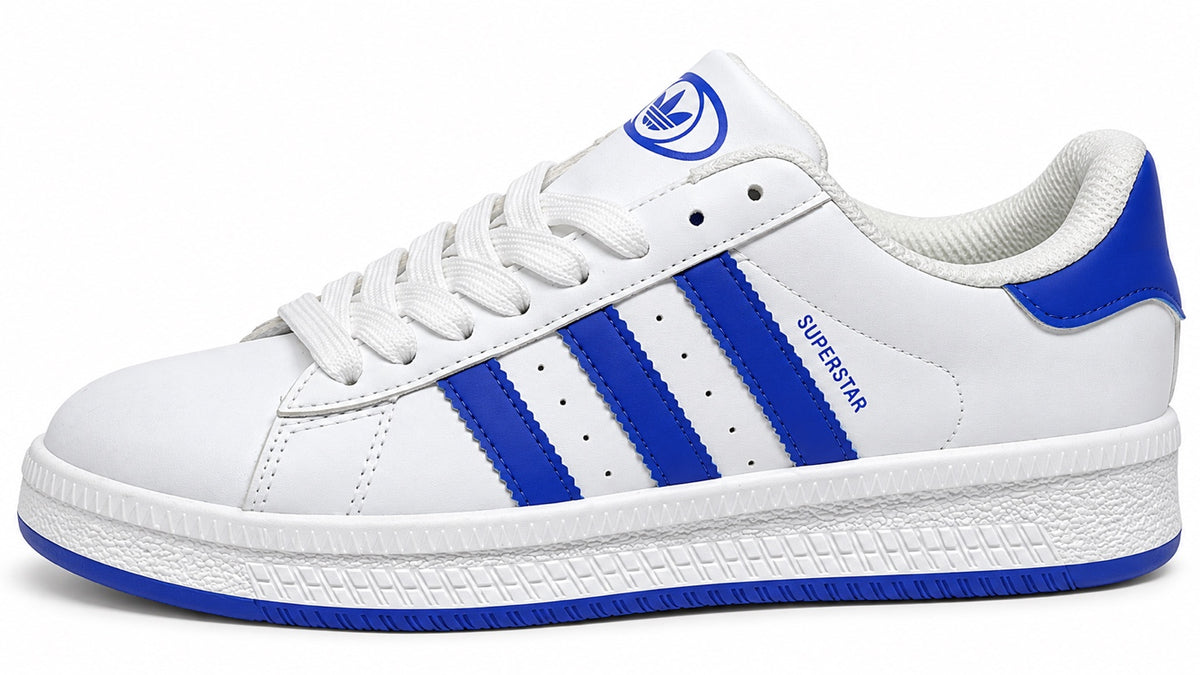 Adidas Superstar blanc et bleu pointure 40
