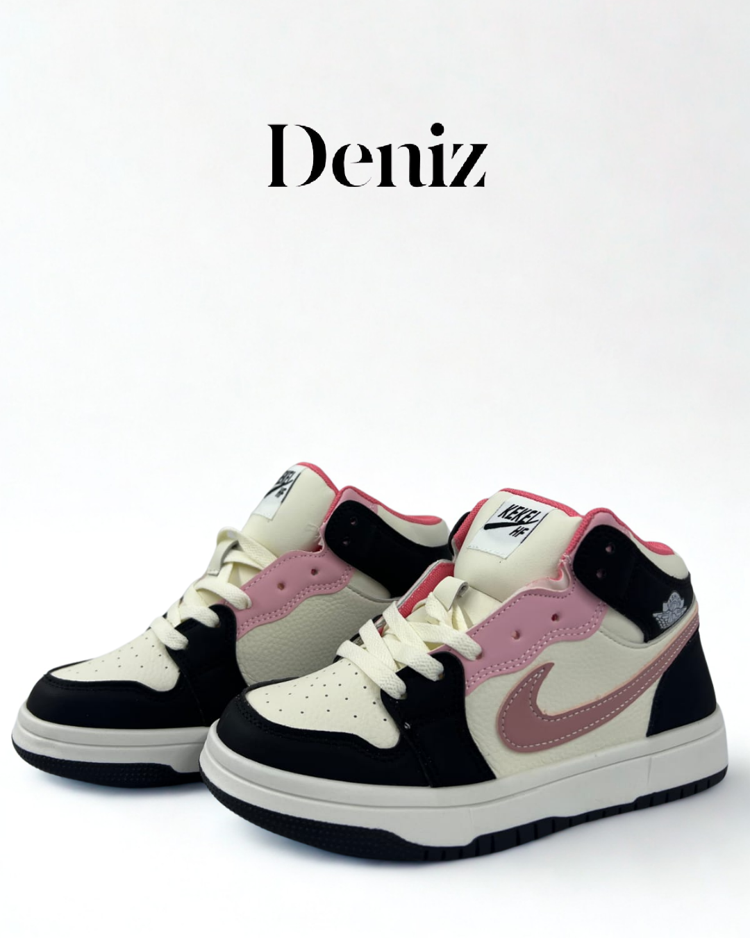 Nike Mid Femme Rose Noir 