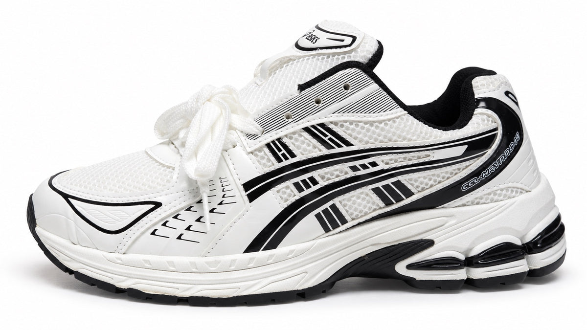 ASICS Gel-Kayano 14 Homme – Blanc & Noir